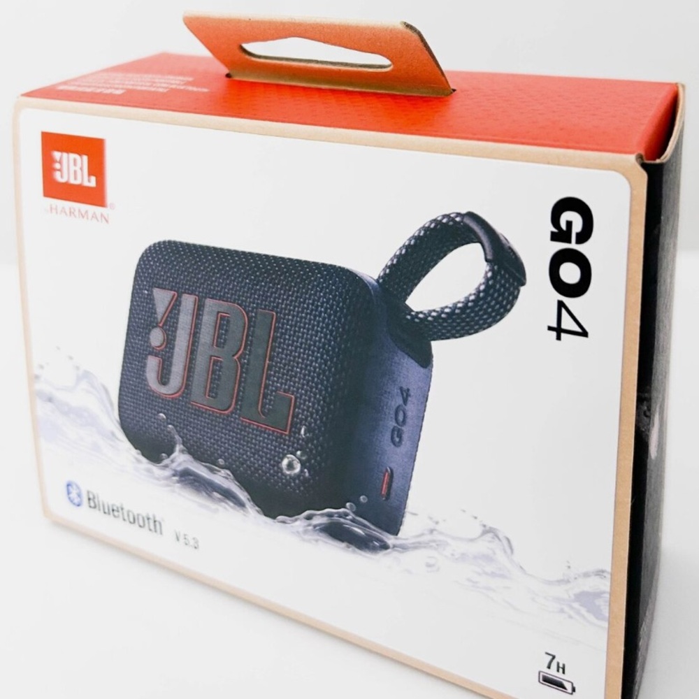 JBL Go4 Portable Waterproof Wireless Speaker